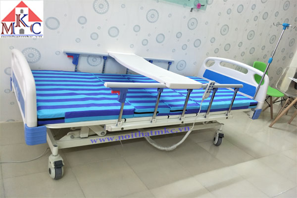 Giường bệnh nhân MKC-Medical 5 tay quay có 11 chức năng tiện lợi