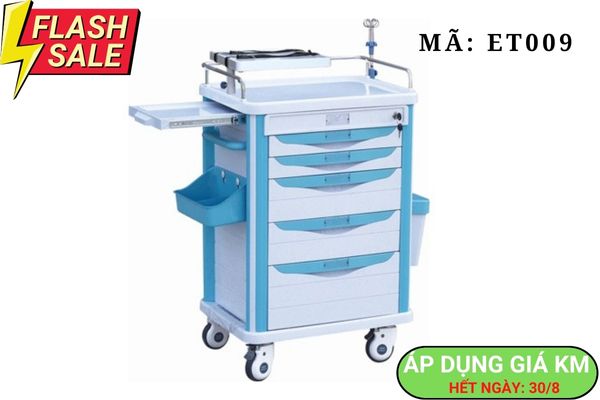 Xe đẩy tiêm thuốc . Giá KM áp dụng đến 31/8